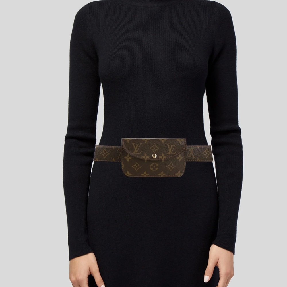 ❗️NEW Louis Vuitton Monogram Ceinture Pochette Solo Belt❗️